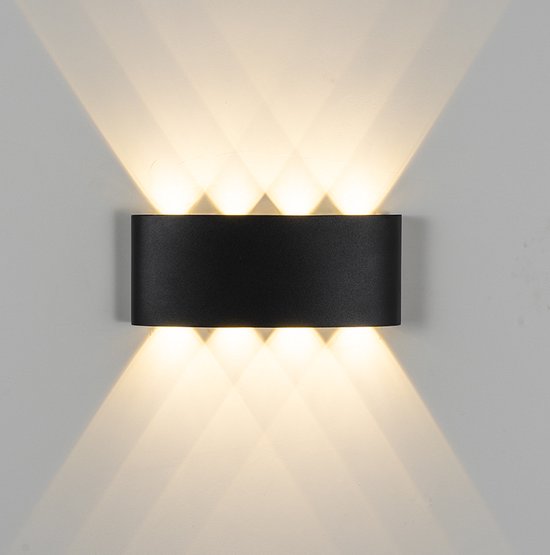 Luminize Wandlamp Ovaal Binnen En Buiten Industrieel K Dimbaar Buitenlamp Design