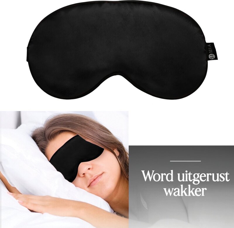 SIMIA Premium Zijden Slaapmasker