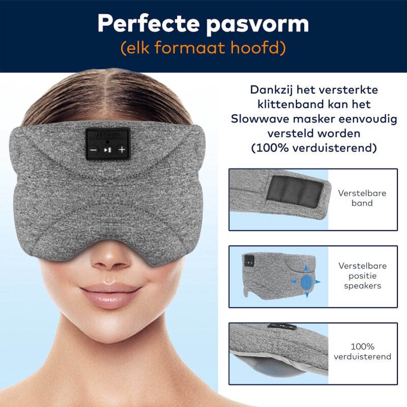 Slowwave Bluetooth Slaapmasker